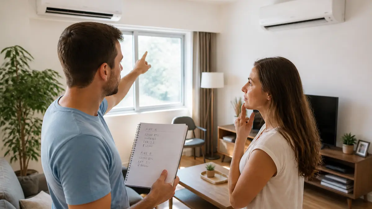 Comment comparer les performances des climatiseurs réversibles ?