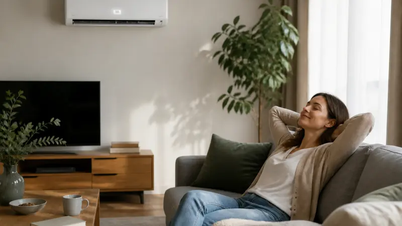 Comment fonctionne une climatisation réversible dans un logement ?