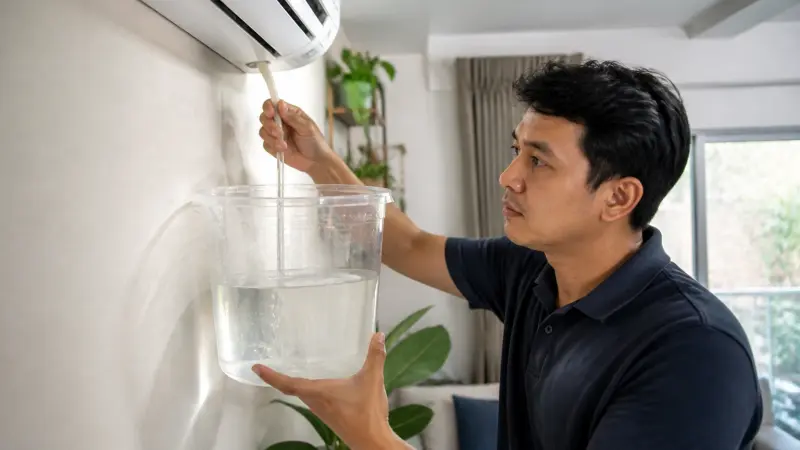 À quoi correspond l’eau issue d’un climatiseur et comment la récupérer ?